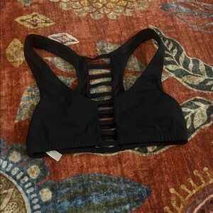 Victoria's Secret Black Strappy Sports Bra